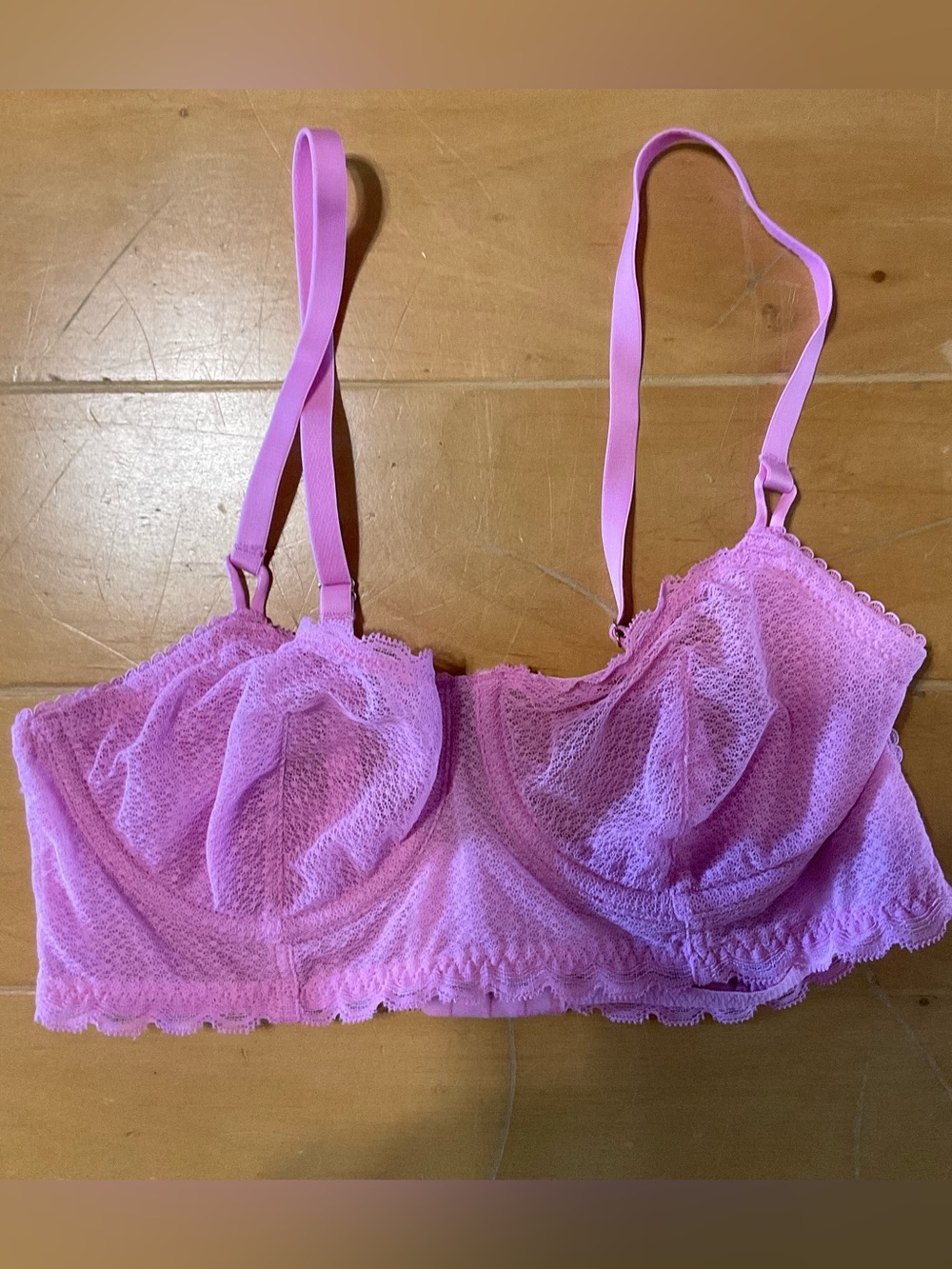 Aiden’s Women's lavender purple Lace Bralette bra